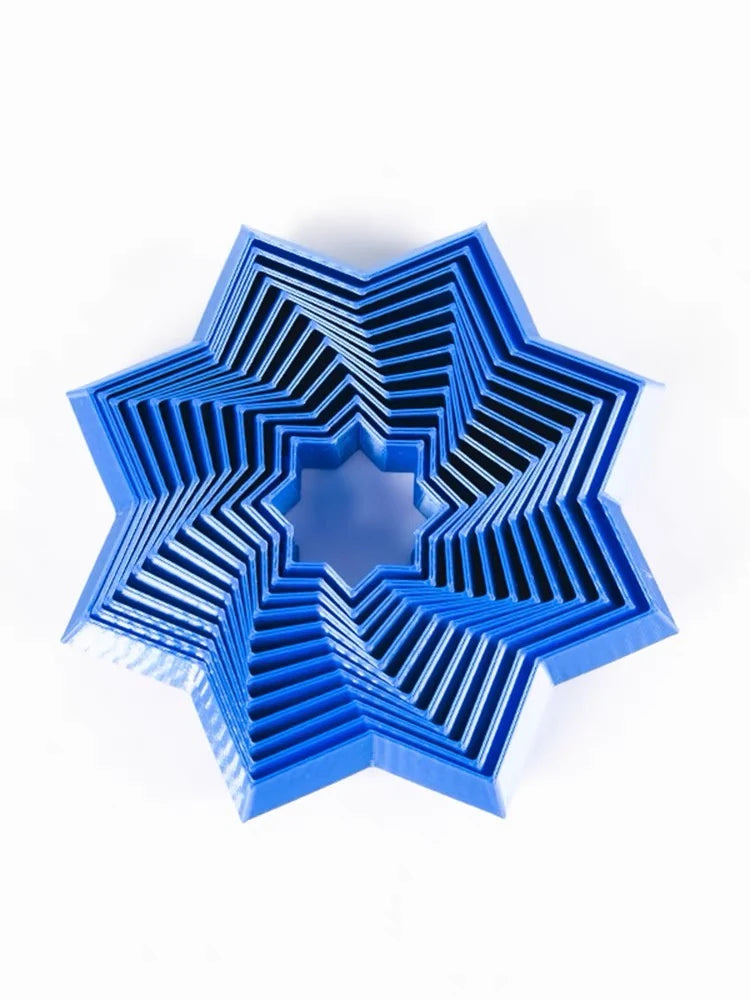 3D Printed 8-Piece Fidget Star
