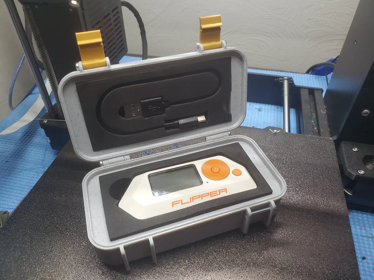 3D Printed Protective Case Compatible with Flipper Zero