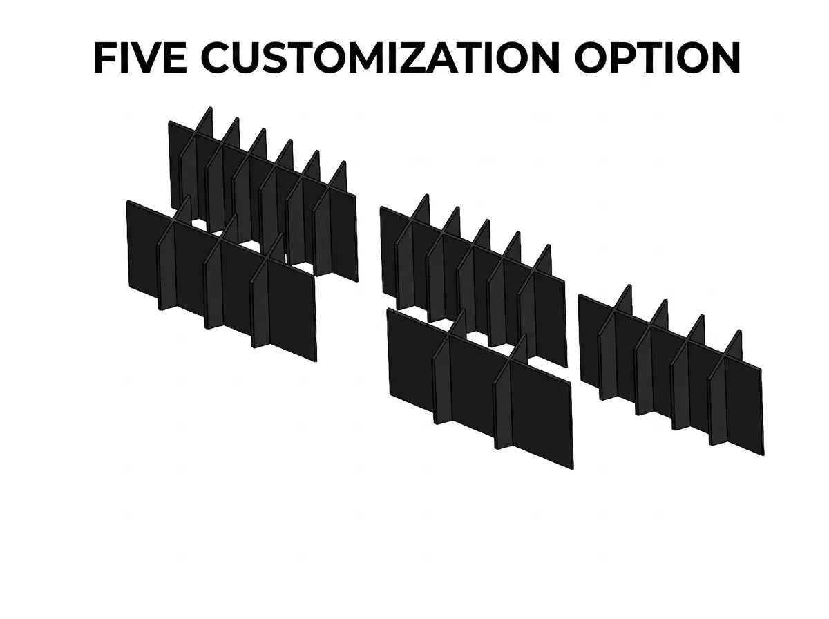 3D Printed Adjustable Desktop Pen & Tool Organizer
