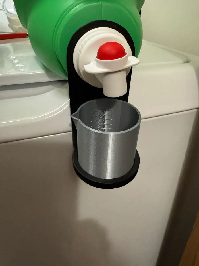 3D Printed Detergent Cup & Cup Holder