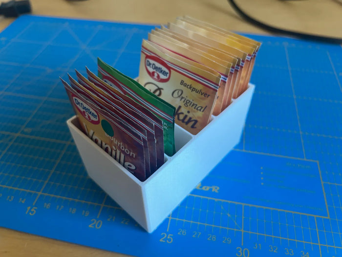 3D Printed Kitchen Packet Organizer
